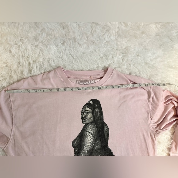 Lizzo Exclusive 2022 Special Tour Merch Pink Long Sleeve Unisex 🍑Tee Size Large - Picture 7 of 9